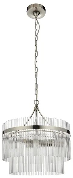 Endon 104113 - MARIETTA láncos csillár 3xE14/7W/230V fényes króm