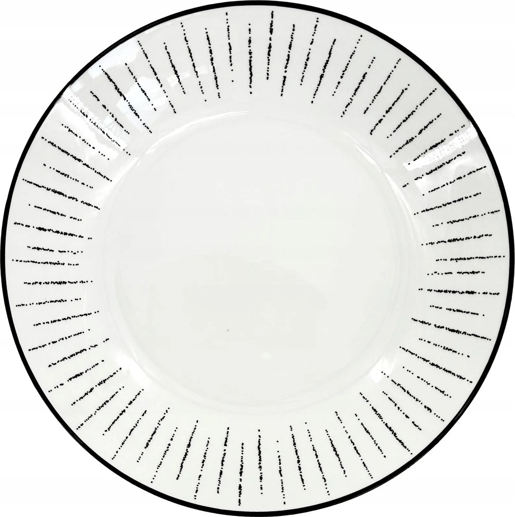 Linea Dash mély porcelántányér, ø 20,5 cm