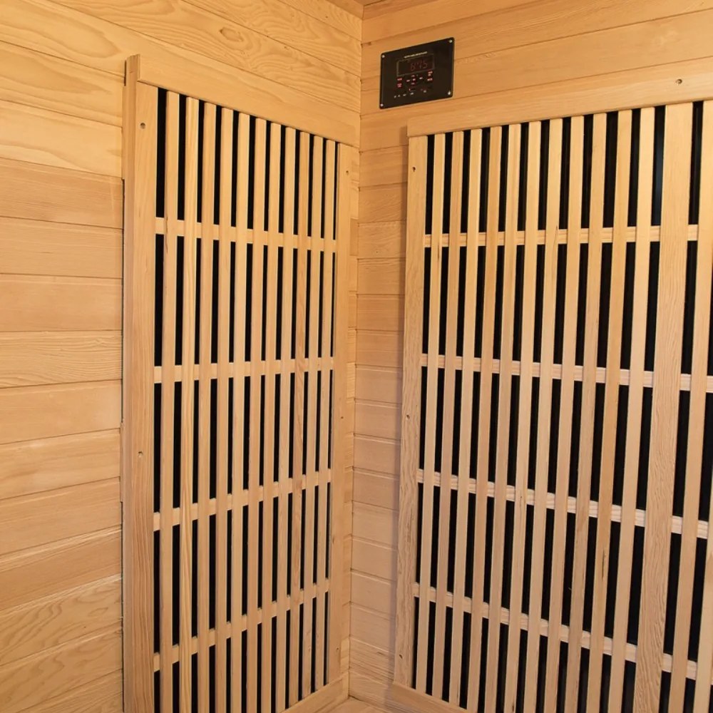 Sauna DeLuxe 2002 Carbon, barna
