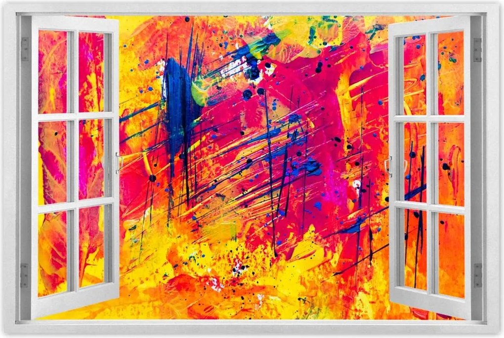 Poszterek 90x60 Absztrakt Szextáns