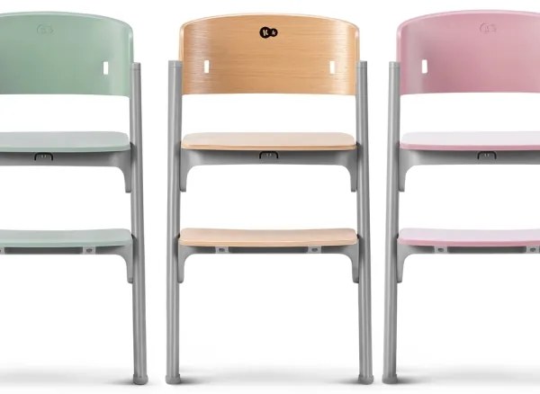 KINDERKRAFT SELECT 3 az 1-ben gyerek etetőszék LIVY Premium Aster pink