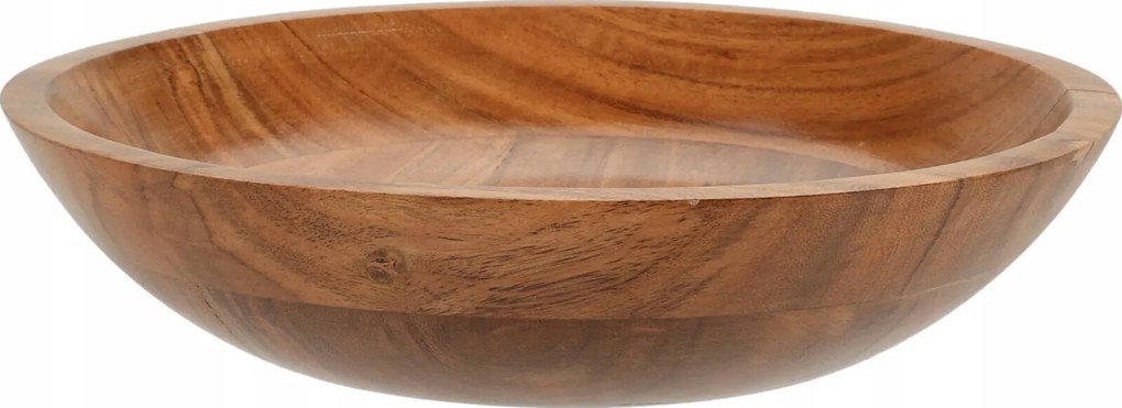 Akácfa Tál 27,5 X 6 CM Saláták És Rágcsálnivalók Tálalásához