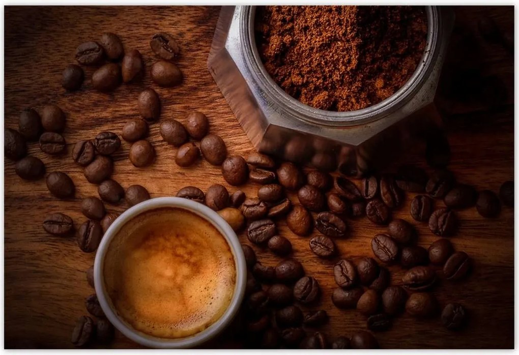 Poszterek 200x135 Natúr kávé