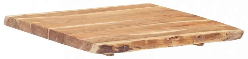 tömör akácfa asztallap 58 x (50-60) x 3,8 cm