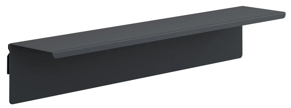 Függeszthető fém polc, antracit, 700 mm: JOANNE