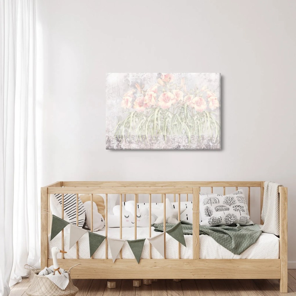Kép - Liliomok freskója (90x60 cm)