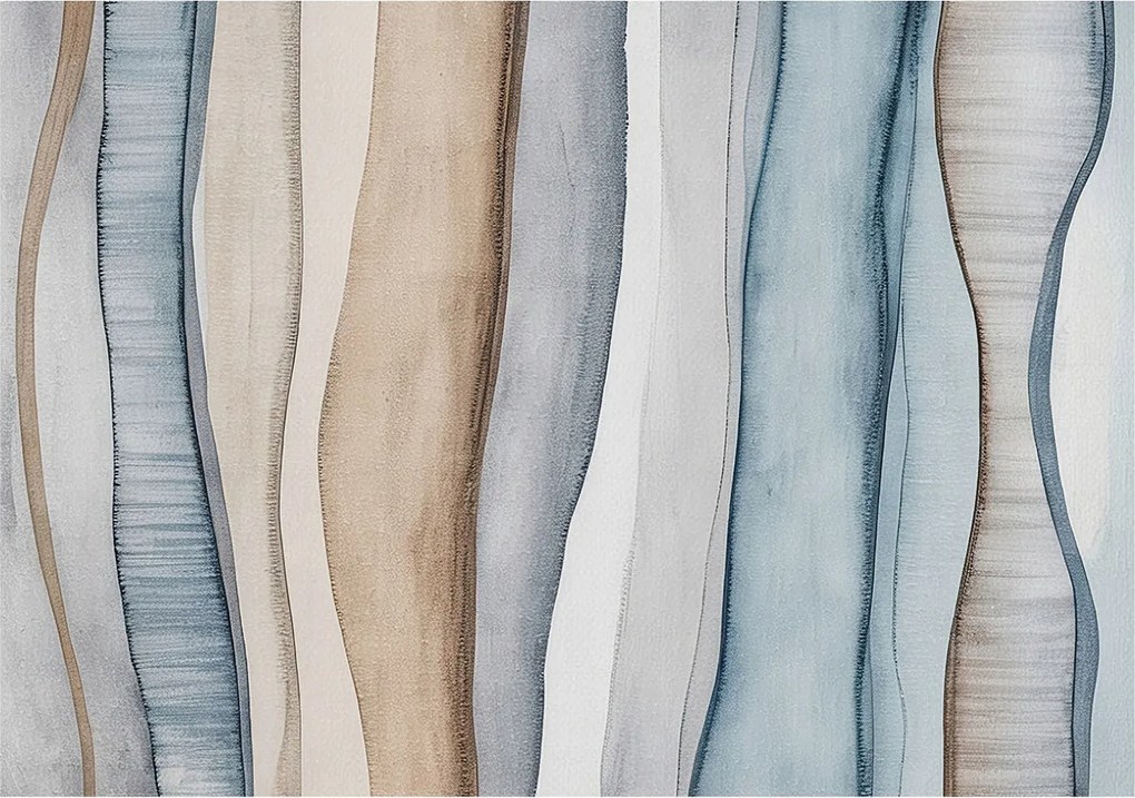 Fotótapéta Flizelin Hálószoba Nappali Absztrakt csíkok 208x146 Ragasztó