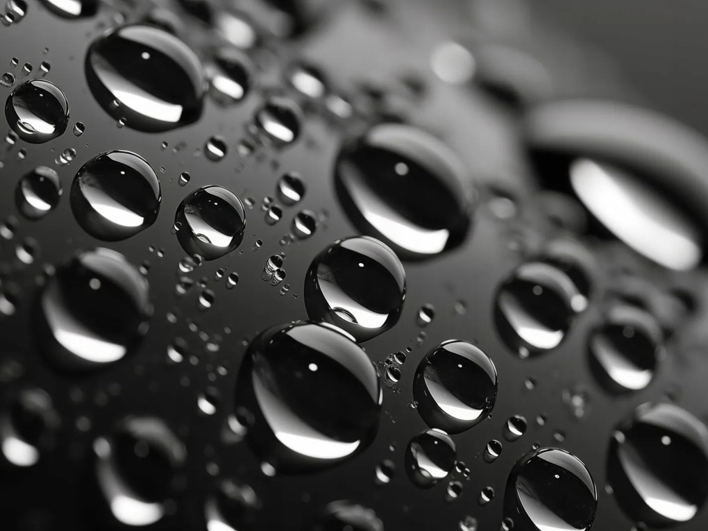 Poszter 100x75cm Mikrokozmosz cseppek