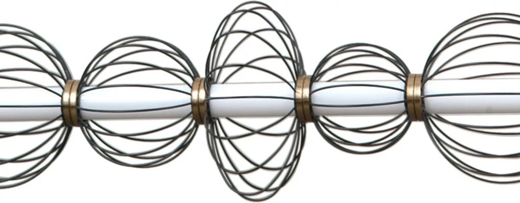 Italux modern függeszték rabel matt fekete itxpnd-344221-5-bk