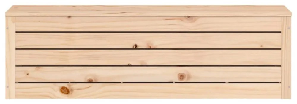 tömör fenyőfa tárolóláda 109 x 36,5 x 33 cm