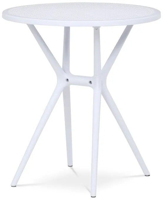Kerti Műanyag Asztal, Fehér. DT-X7007 WT