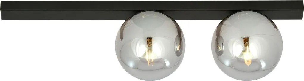 EMIBIG 1122-2 FIT Loft Mennyezeti Lámpa Fekete, Grafit E14 IP20