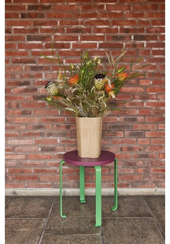 Bézs kerámia váza (magasság 30 cm) Sapo – Hübsch