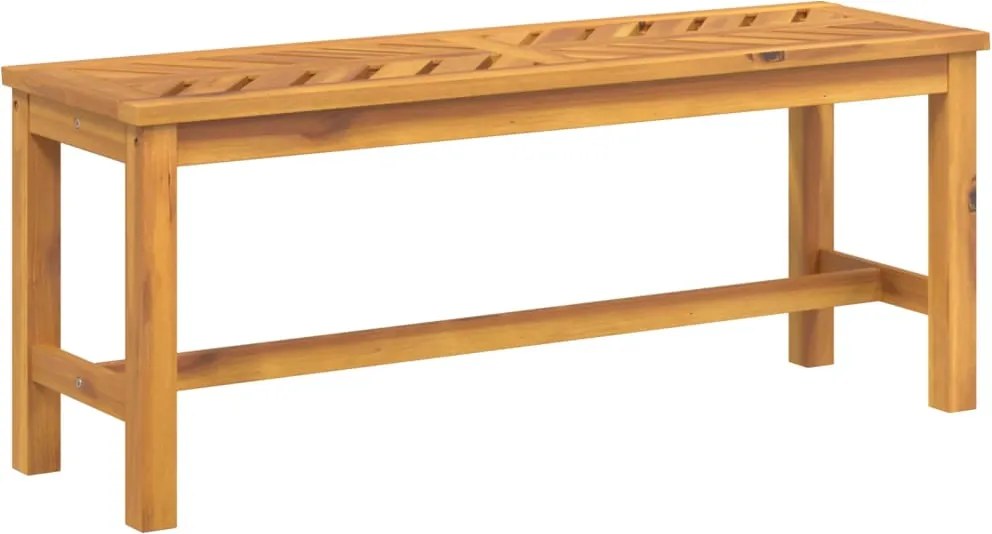 vidaXL tömör akácfa kerti pad 110 cm