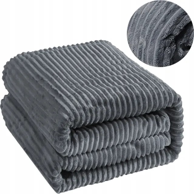 Ágytakaró Csíkos 200X220 Mikroszálas