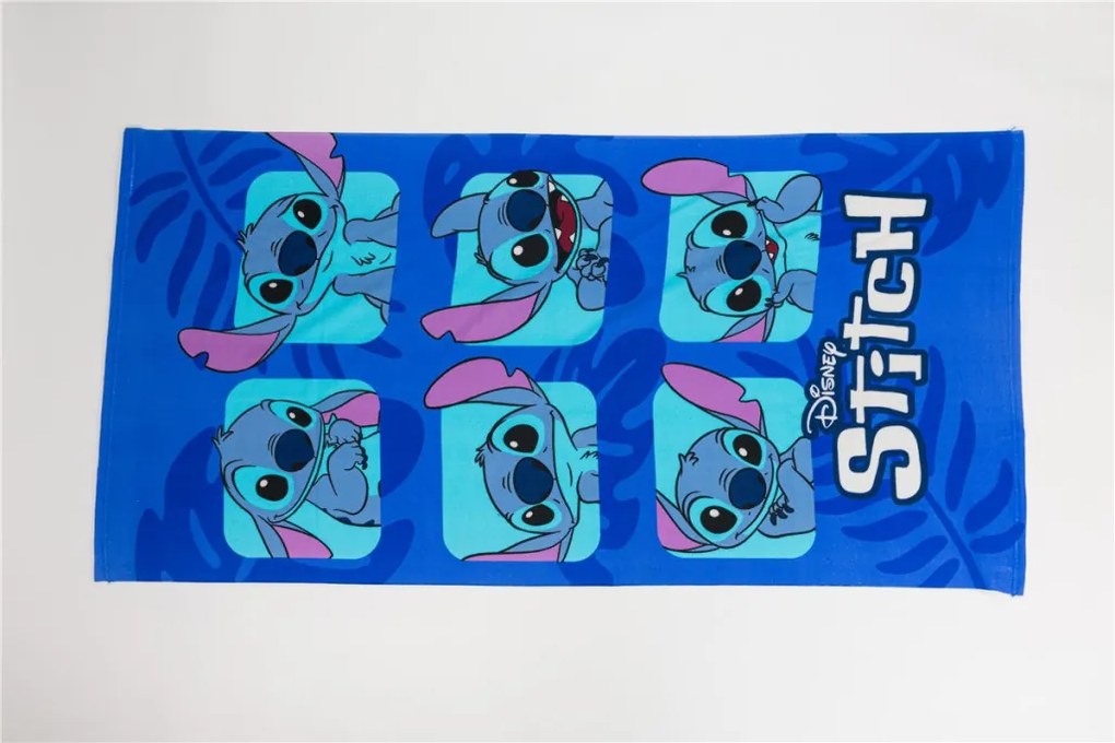 Disney Lilo és Stitch, A csillagkutya Expressions fürdőlepedő, strand törölköző 70x140cm (Fast Dry)