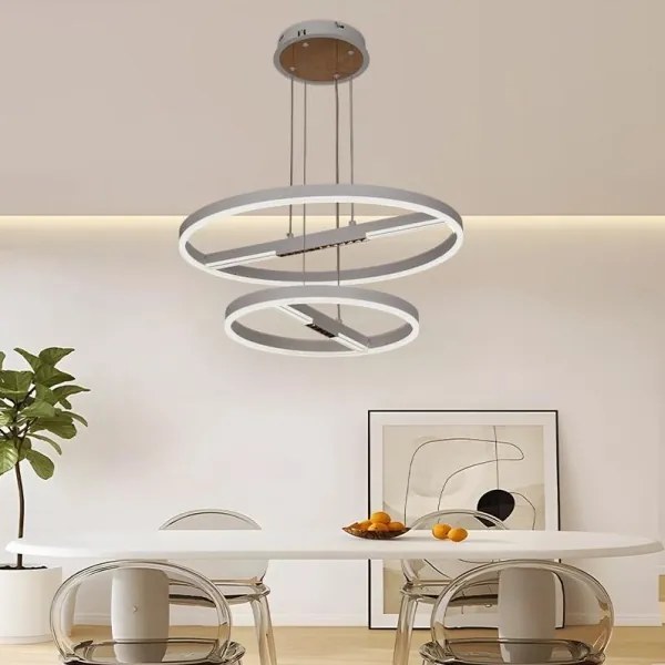 LED Dimmelhető csillár zsinóron LED/100W/230V 3000-6500K + távirányítás