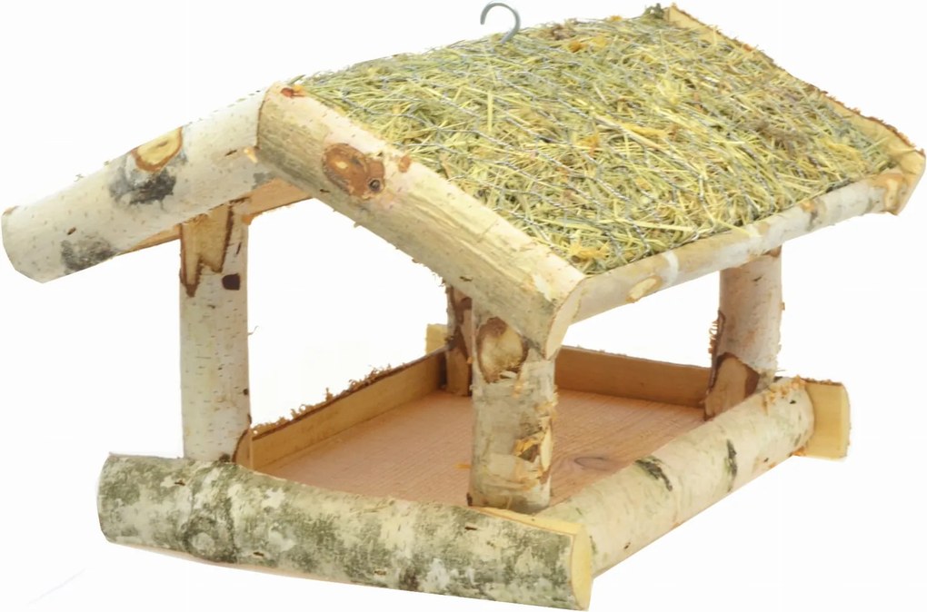 Madáretető bódé fa házikó K105