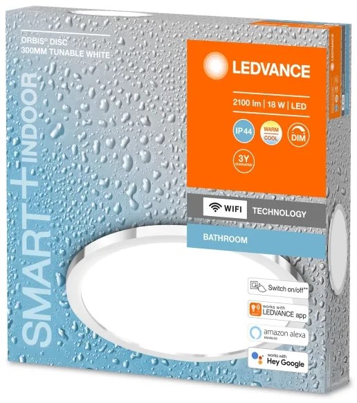 Ledvance SMART+ DISC LED 18W 230V Wi-Fi IP44 für Badezimmer dimmbar