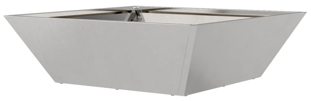 Fém Növényágy Rozsdamentes acél 50 x 50 x 15 cm Dekoratív Betétek