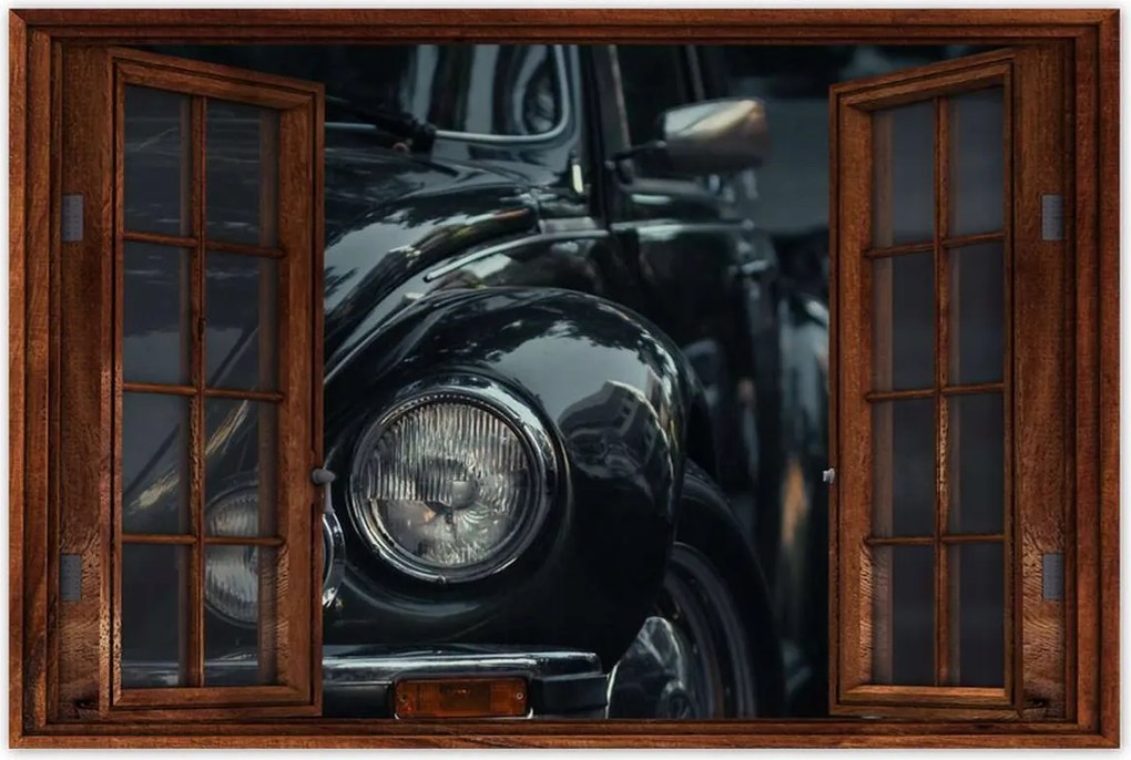 Poszterek 90x60 Fekete púpos felújítás