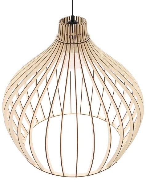 Csillár zsinóron BIG BARREL 1xE27/24W/230V