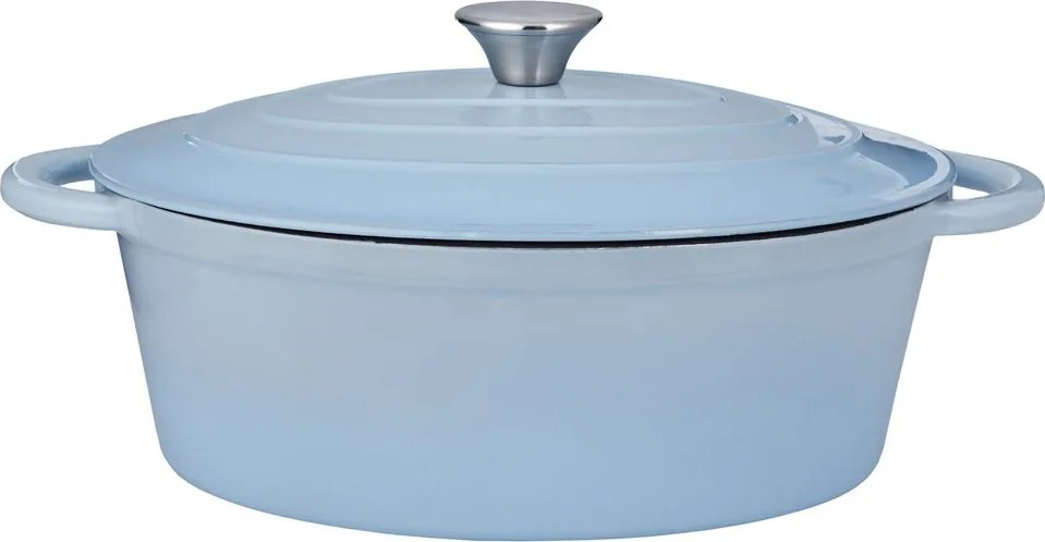 HOT IRON öntöttvas edény 4,15 L , kék