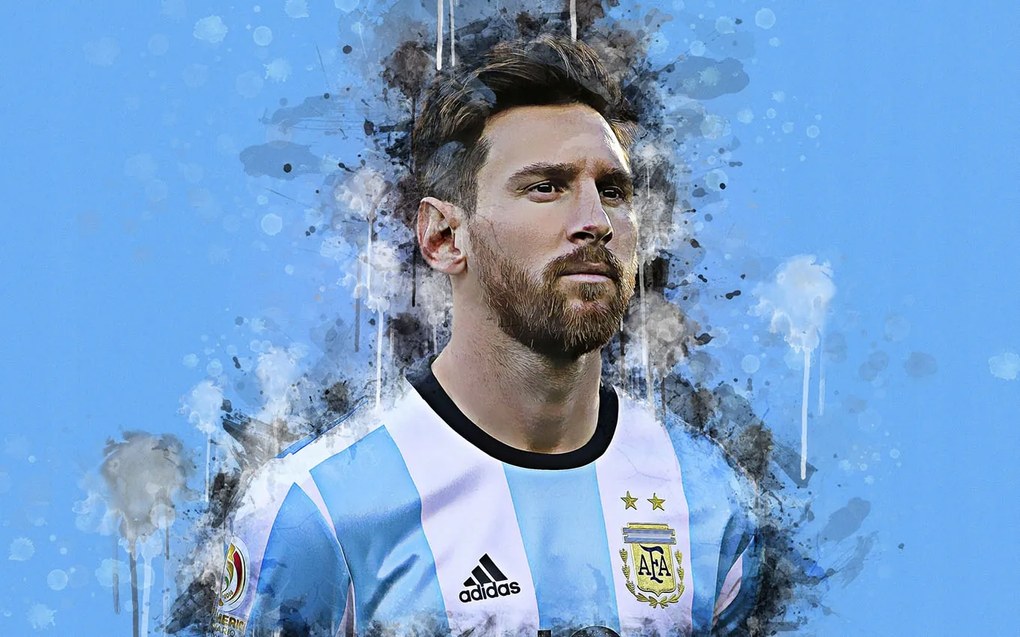 Poszter, Lionel Messi, Argentína
