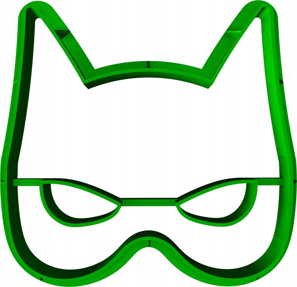 Foremka Lyukasztó Sütemény- és Mézeskalácsvágó Szilveszter Macska maszk