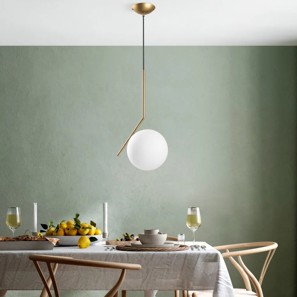 Luminar 14111 arany fém LED függőlámpa
