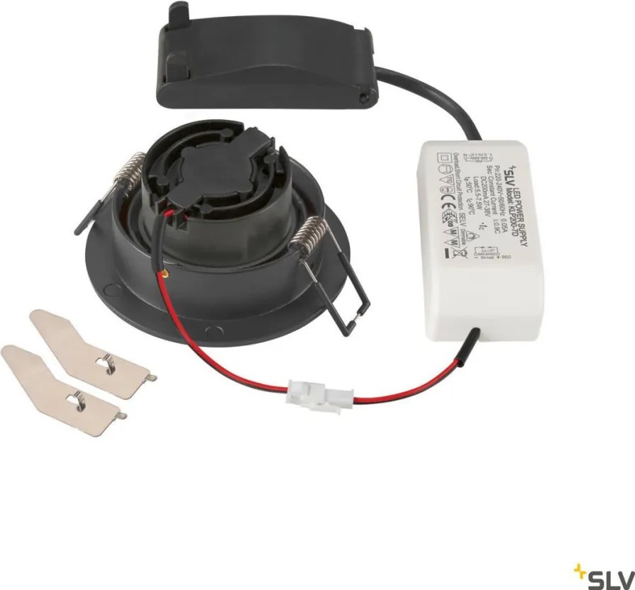 SLV NEW TRIA 1007402 Beépíthető spotlámpa 1x8.3W/LED 2700K 705lm IP20