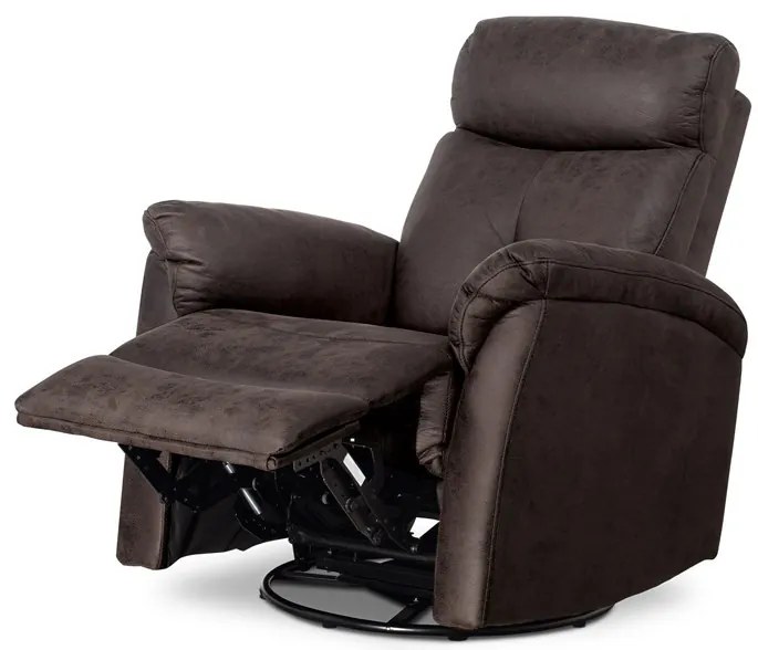 Barna Vintage Szövet Fekvőfotel. TV-333 BR3