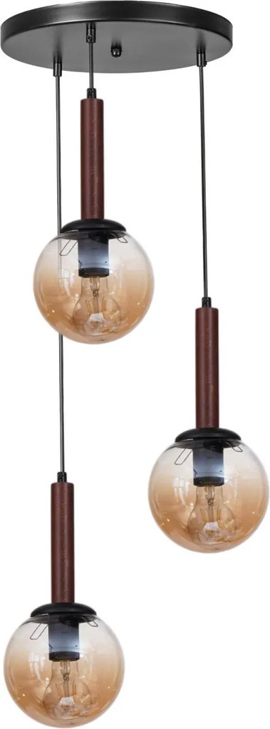 Fém függőlámpa, Ø15 cm – TR534LUN6201