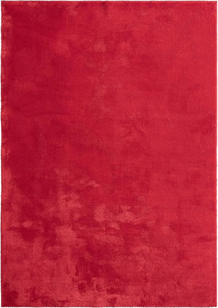 Piros plüss shaggy szőnyeg, 160x230cm, Star Shaggy