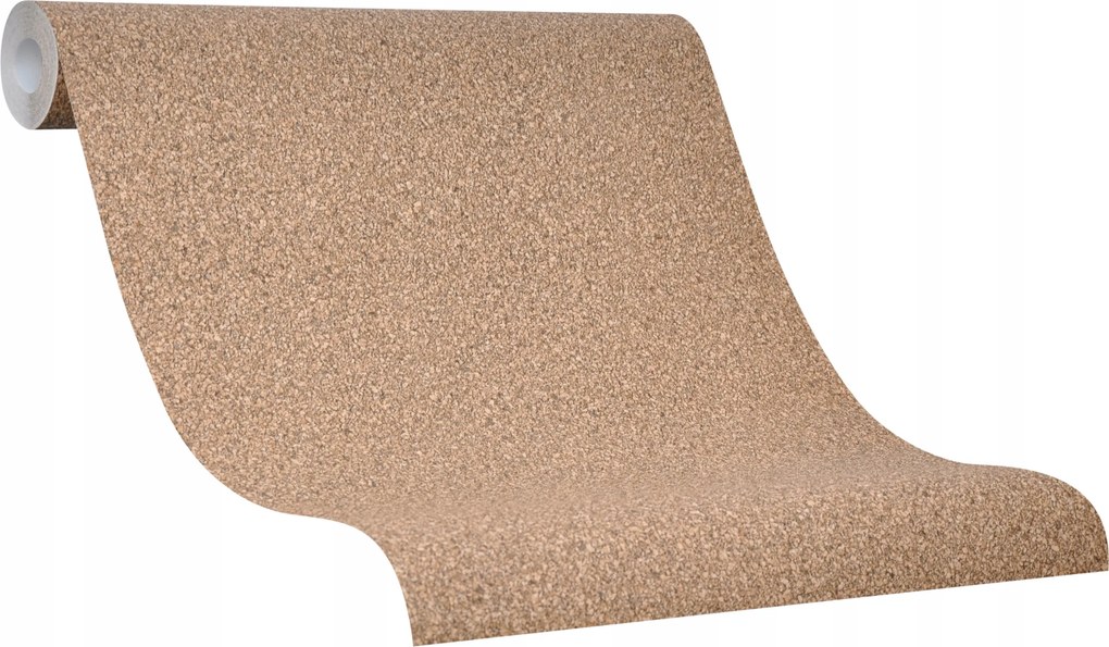 Vinil parafa utánzat tapéta, barna