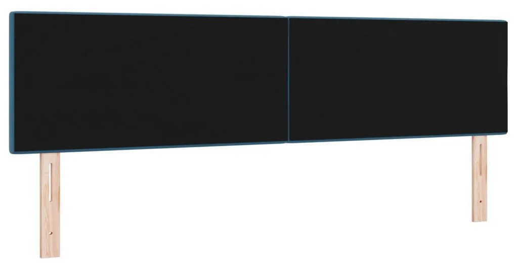 Fejtámla Gombos Bútor Mélykék 180 cm Bársony
