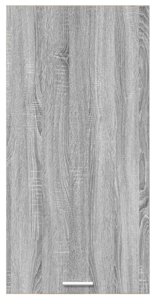 Függő szekrény Riga Szürke Sonoma és fehér 50 x 31 x 100 cm