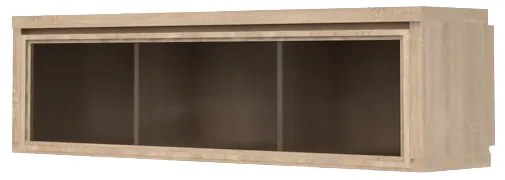 Vitrin falra Kasey SFW1W/140 (Sonoma tölgy). 798016