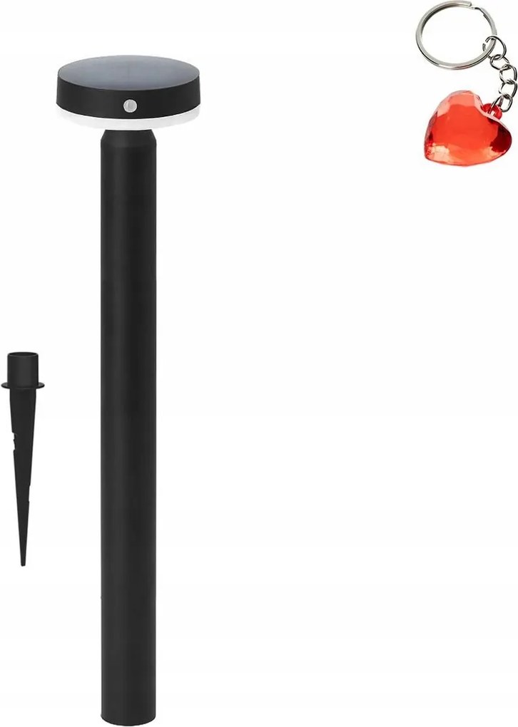 Kültéri napelemes LED-es kerti lámpa 4,5W C-érzékelővel