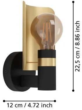 Eglo 900375 - Fali lámpa HAYES 1xE27/40W/230V