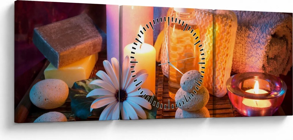 Kép - Egy pillanatnyi pihenés (órával) (90x30 cm)