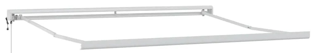 Behúzható napellenző narancssárga és barna 350 x 250 cm