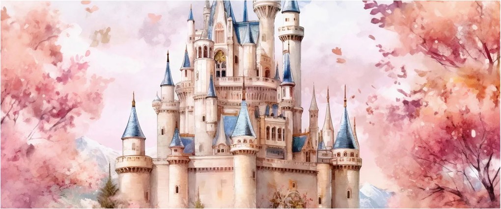Kép - Tündérmese kastély (120x50 cm)