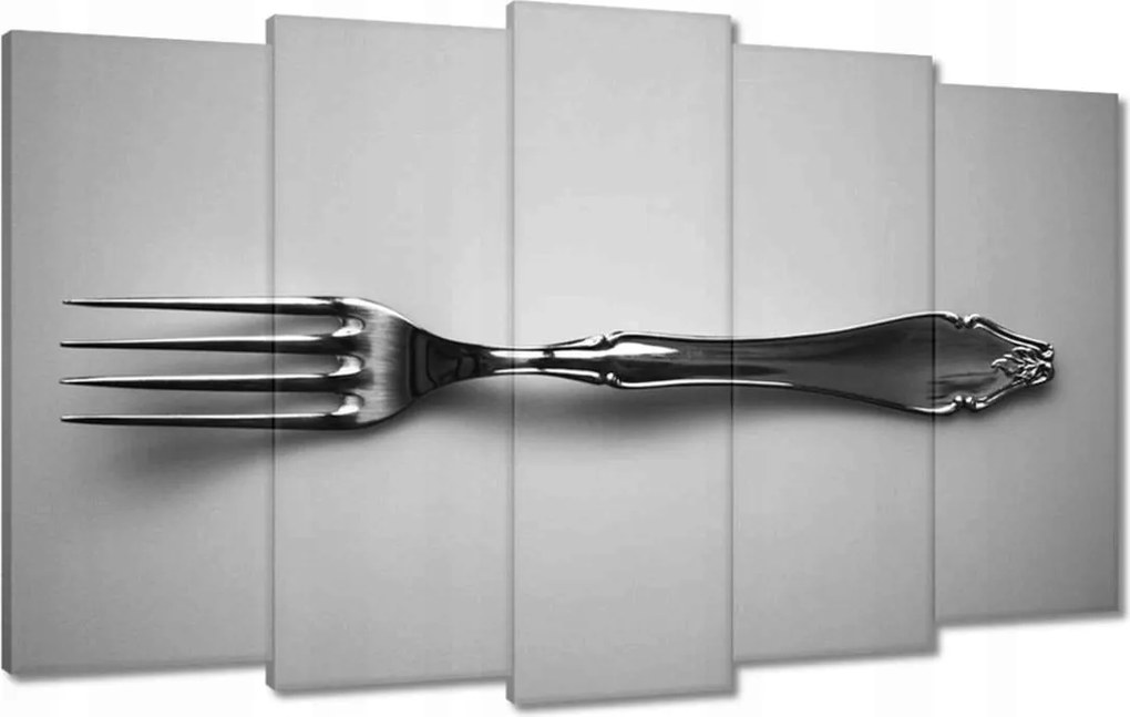 Vászonkép 100x60 Ezüst villa