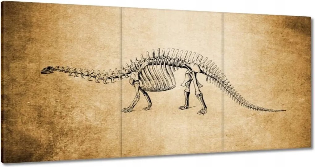 Festmények 120x60 Dinoszaurusz őstörténet Dino