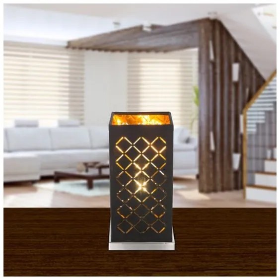 GLOBO 15229T1 - Asztali lámpa CLARKE 1xE14/40W/230V