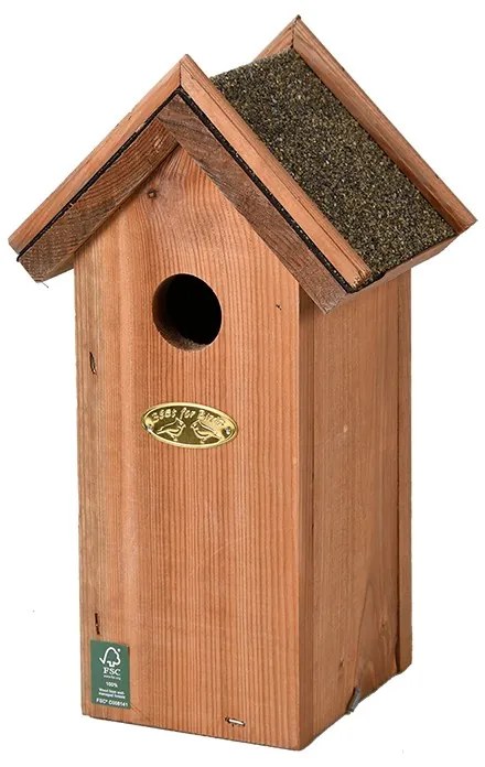 Fa madárház kék cinegének, 27 cm