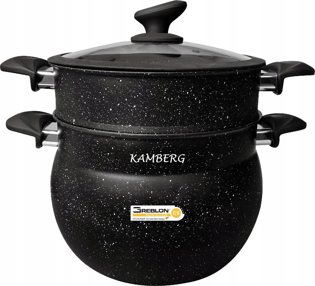 Kamberg 3 az 1-ben fazék 5L 20 cm