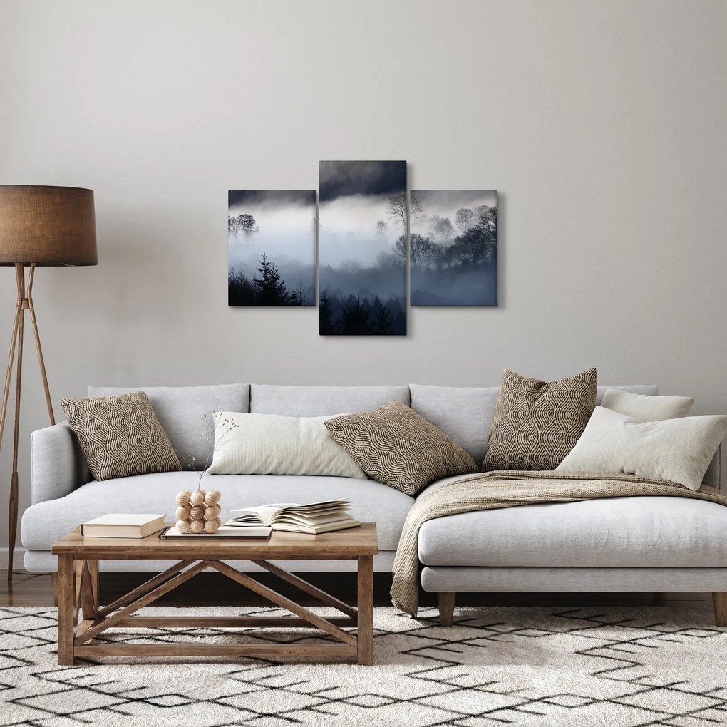 A köd képe az erdő felett (90x60 cm)