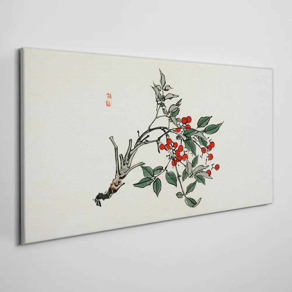 Vászonkép Ázsiai virágok